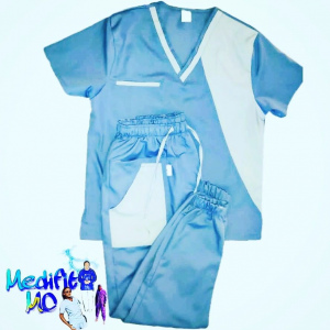 Bi Color Scrub Suit